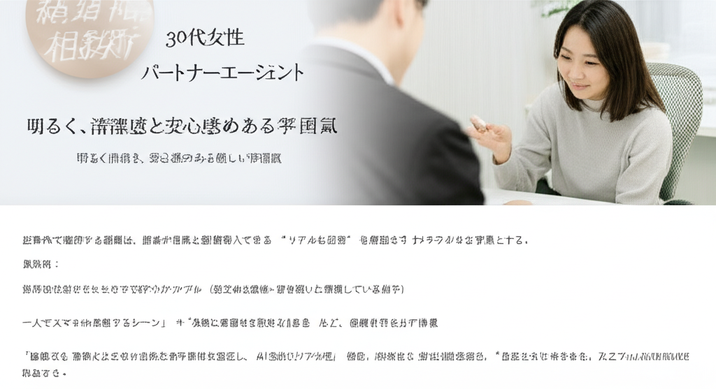 30代女性が絶対に失敗しない結婚相談所選び！パートナーエージェントとIBJメンバーズ徹底比較ガイド