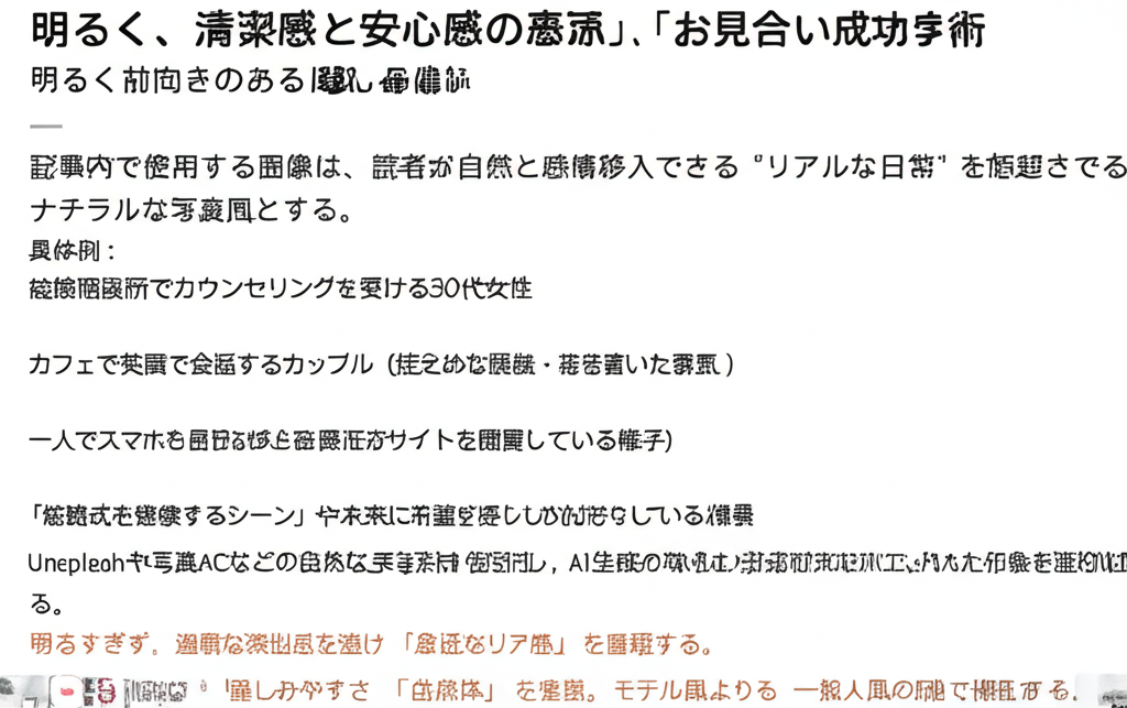 30代女性必見！お見合いで選ばれる成功の3つの秘訣と会話術完全ガイド